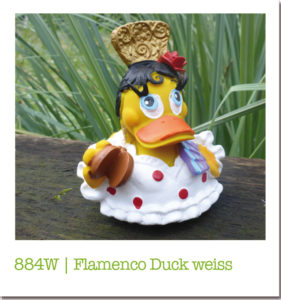 884W | Flamenco Duck weiss