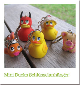 Mini Ducks Schlüsselanhänger