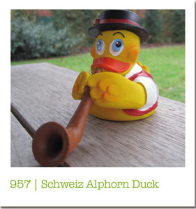 957 | Schweiz Alphorn Duck