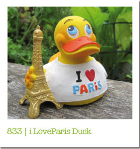 833 | i LoveParis Duck